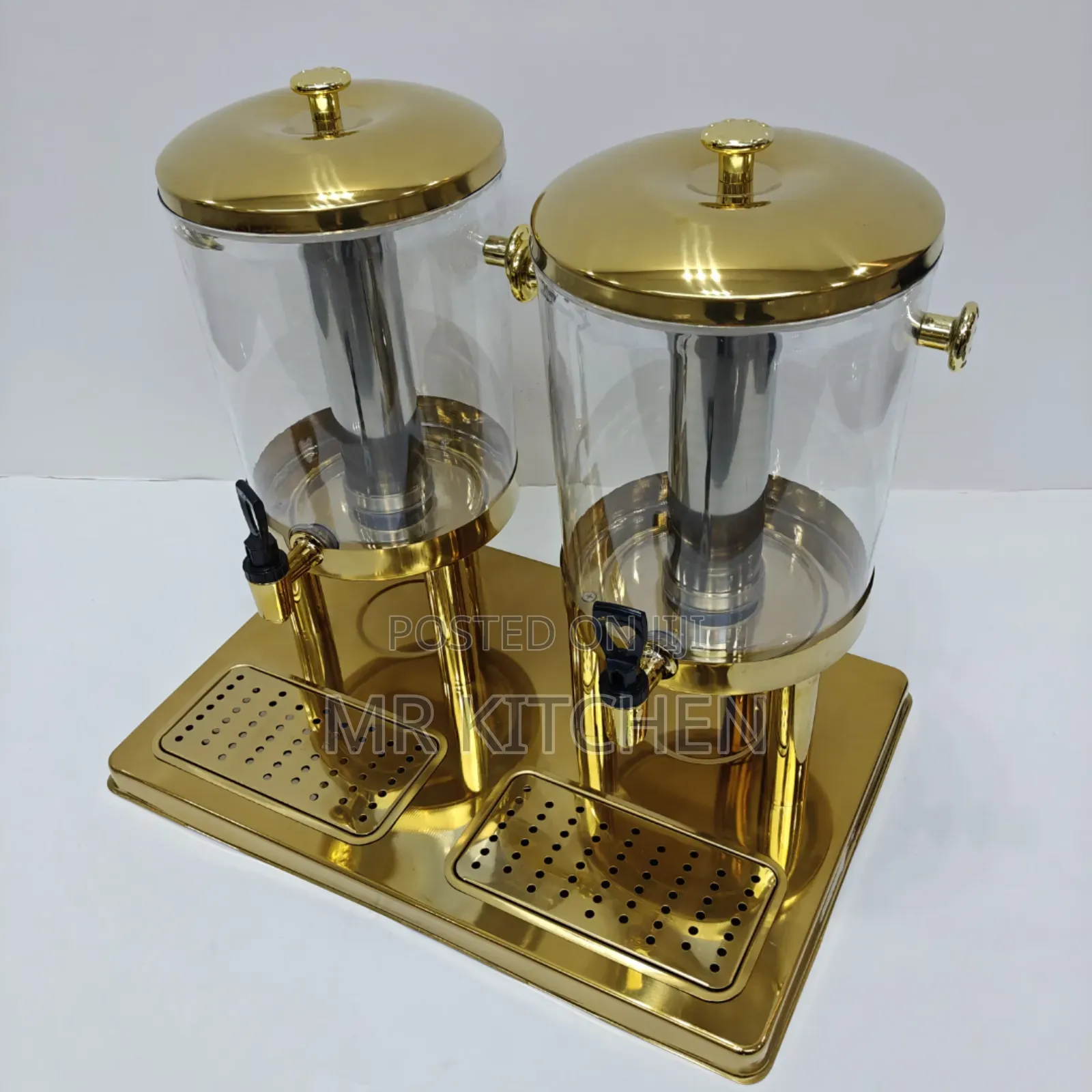 Juice Cooler Gilded Drink Dispenser