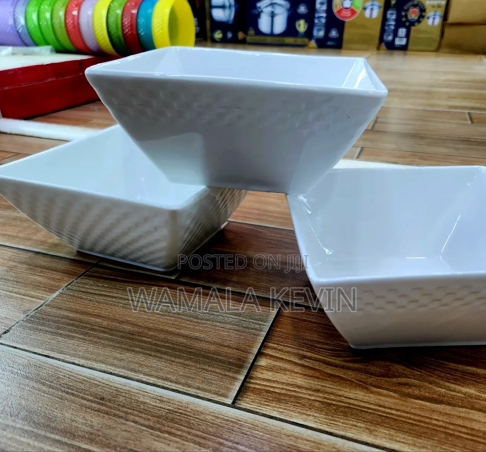 Dinner Plates Square 18pcs