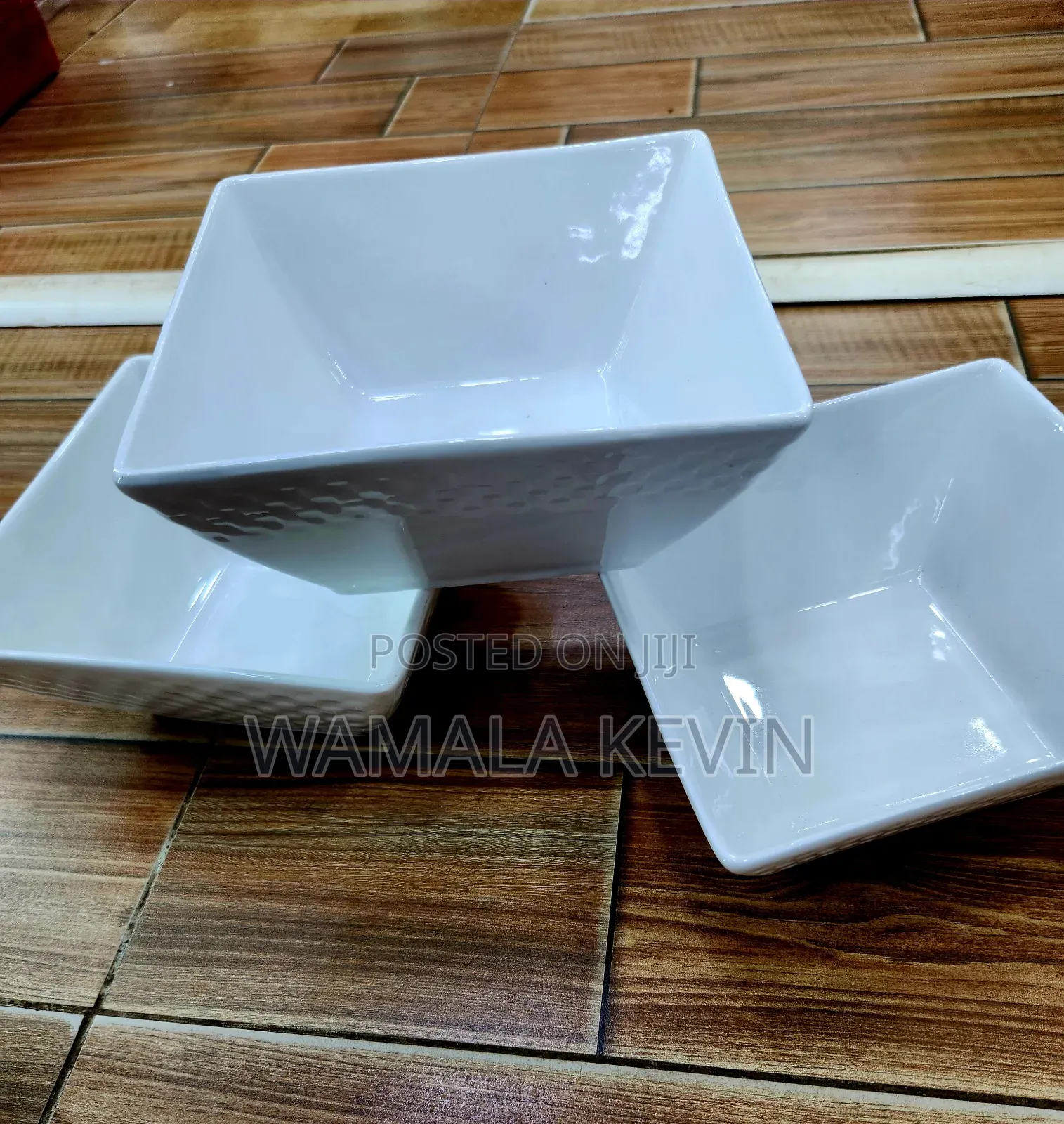 Dinner Plates Square 18pcs