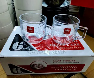 Glass Mugs 6pcs