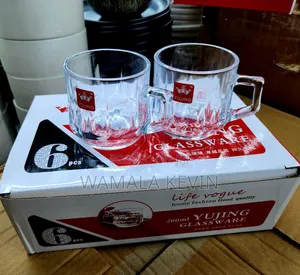 Glass Mugs 6pcs