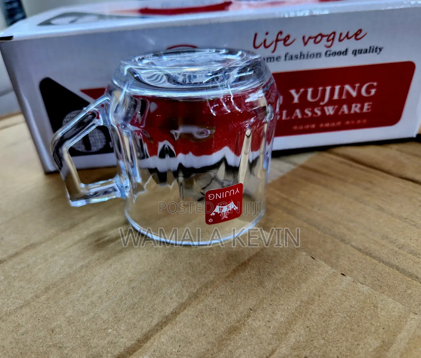 Glass Mugs 6pcs