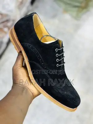 Original Men’S Black Bellonar Suede Oxfords