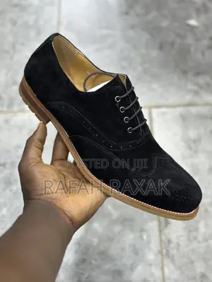 Original Men’S Black Bellonar Suede Oxfords