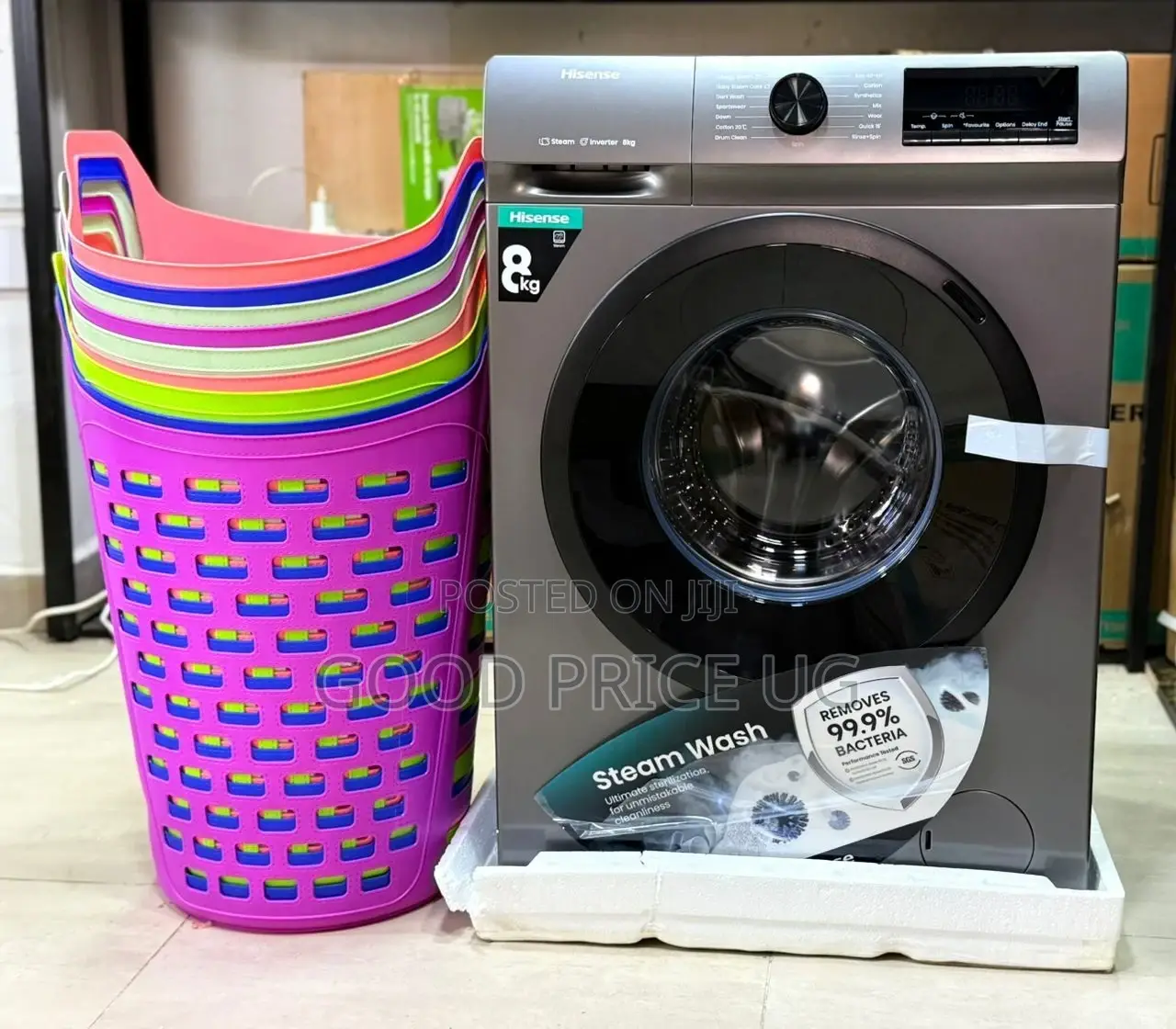 8kgs Front Loader Hisense Washing Machine