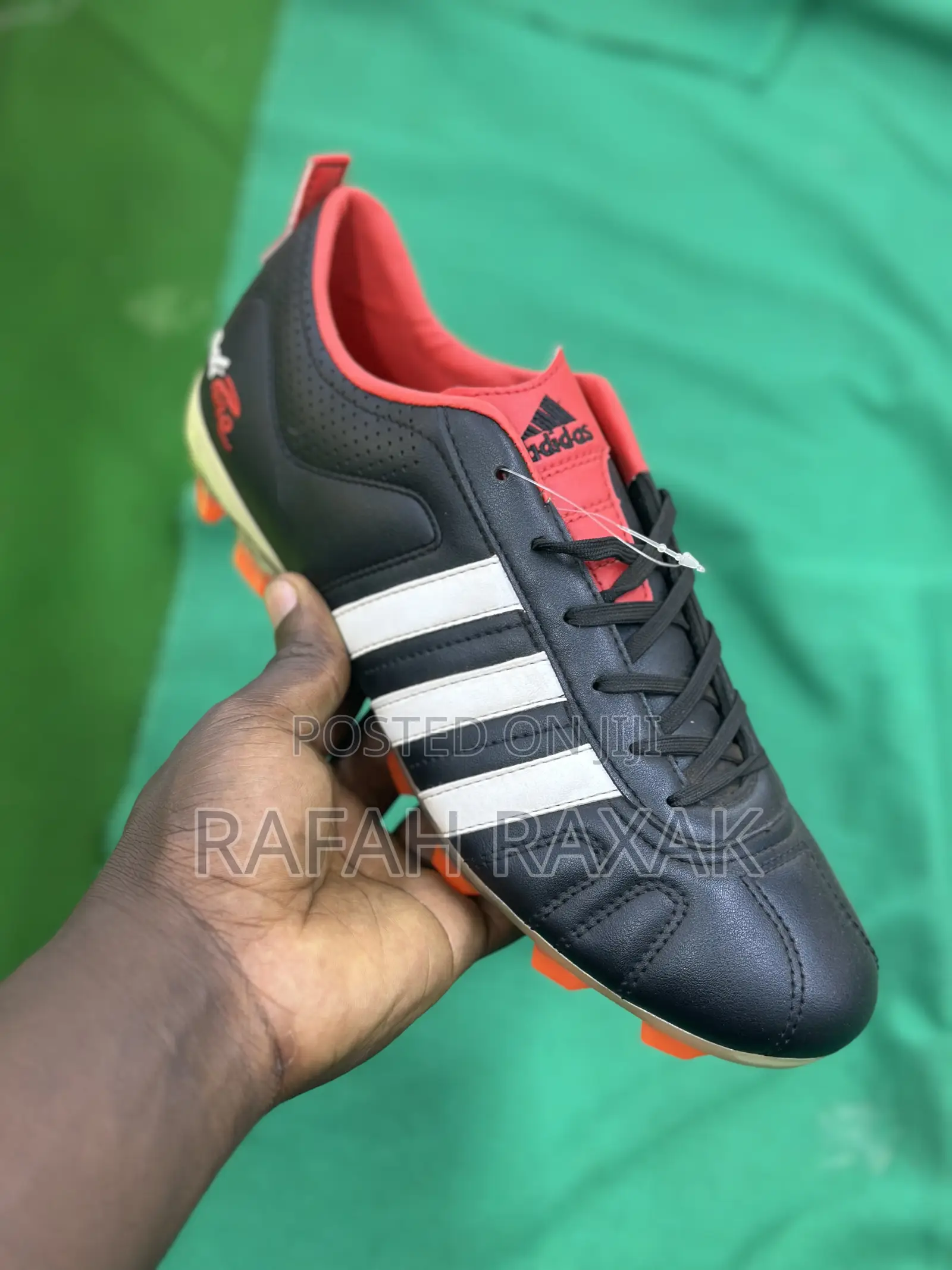 Black/Red Adidas Adicore 11 Elite Fg Soccer Cleats