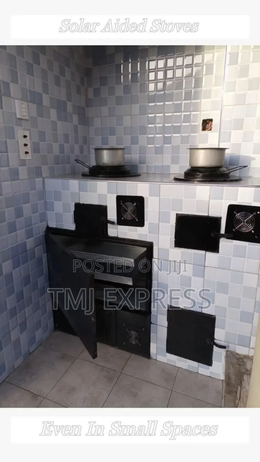 Solar Aided Stoves 2 Bunner and an , 3 Burner 4.2m