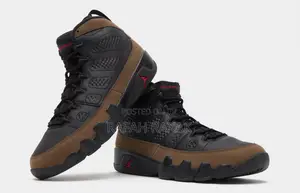 Men’S Black/Brown Air Jordan 9 Retro High Sneakers