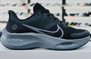 Black/Grey Nike Zoom X Smiley Trainer Running Sneakers