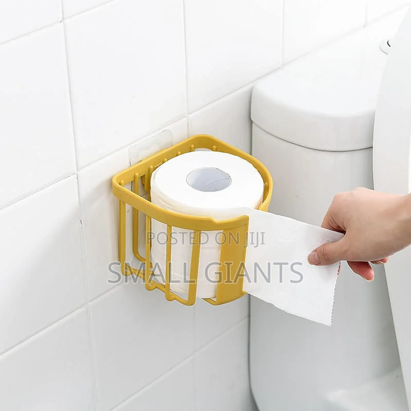 2pcs No Drill Toilet Roll Holders