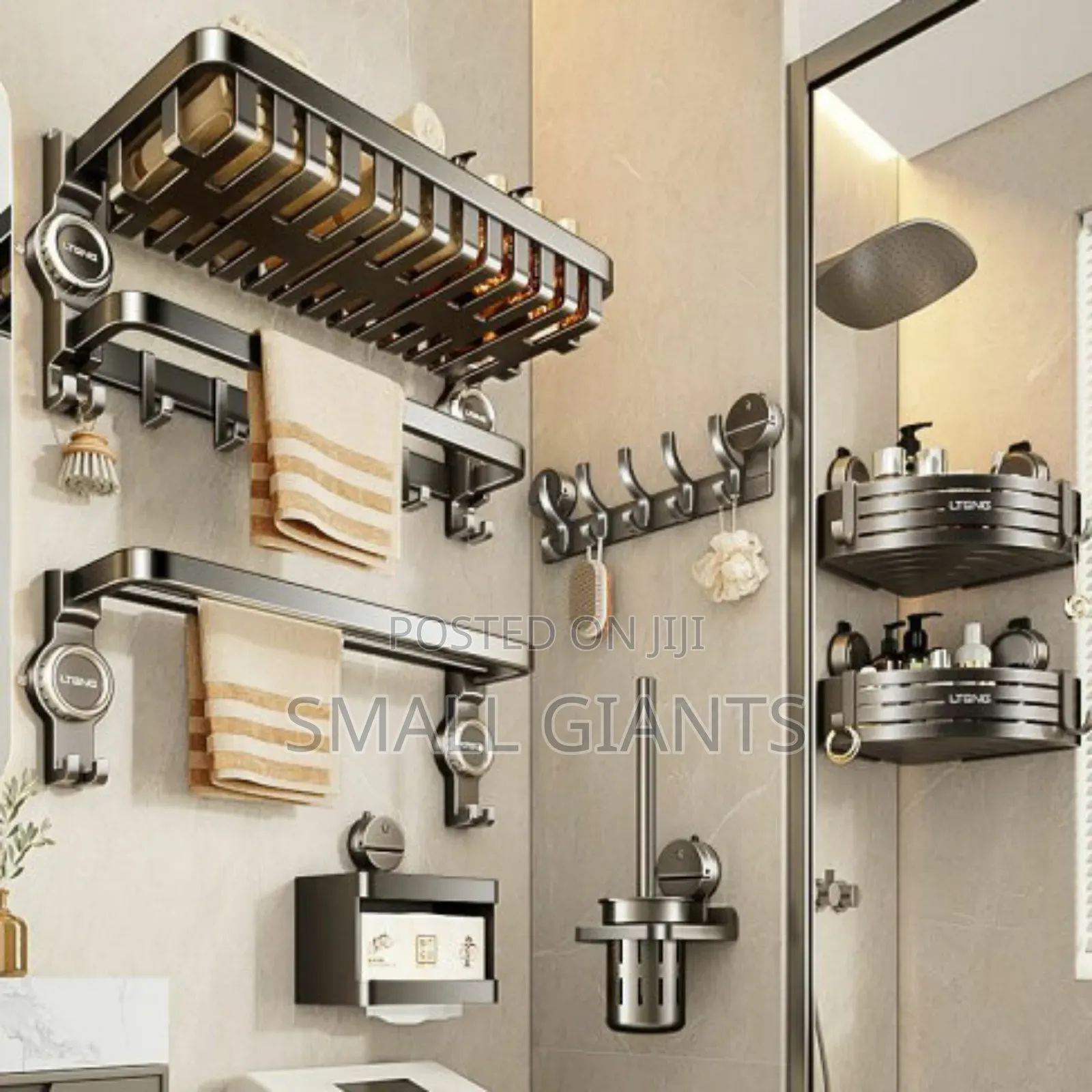 Seven (7) -Piece High-Quality Bathroom Set