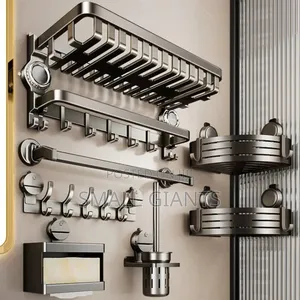 Seven (7) -Piece High-Quality Bathroom Set