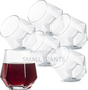 6pcs 310ml Diamond Whiskey Glasses