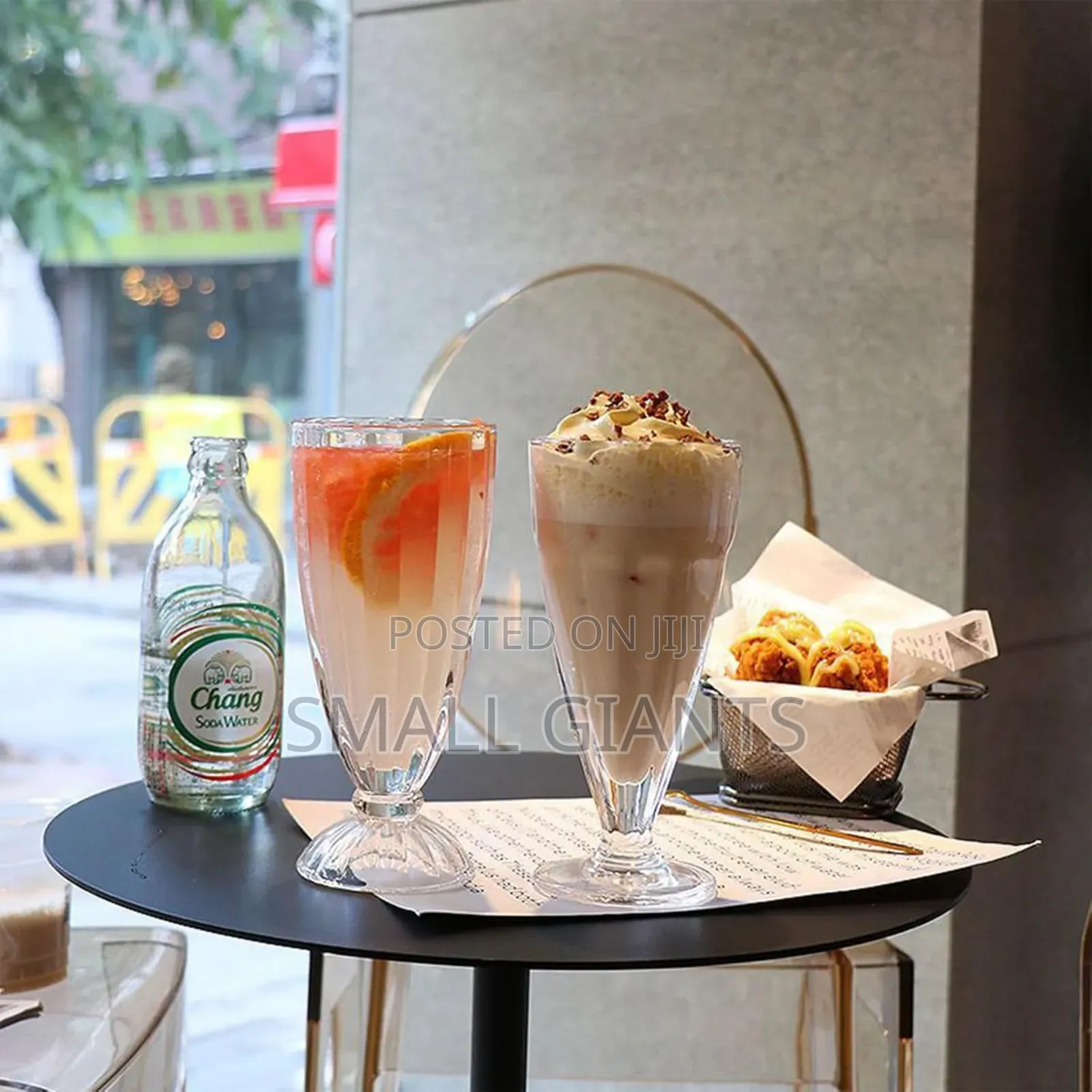 6pcs Ice Cream Glassware Set