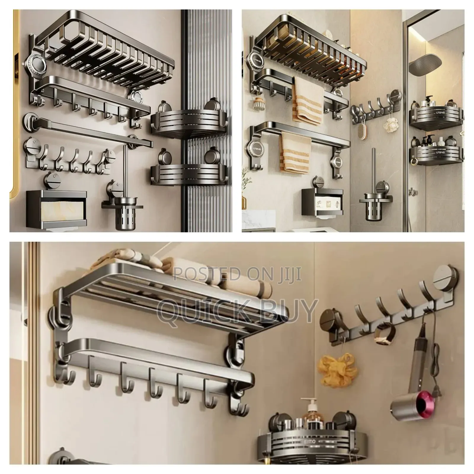 New 7-Piece High-Quality Bathroom Set
