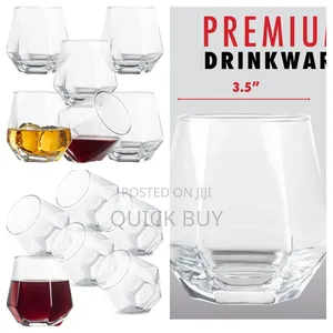 Quality 6pcs 310ml Diamond Whiskey Glasses