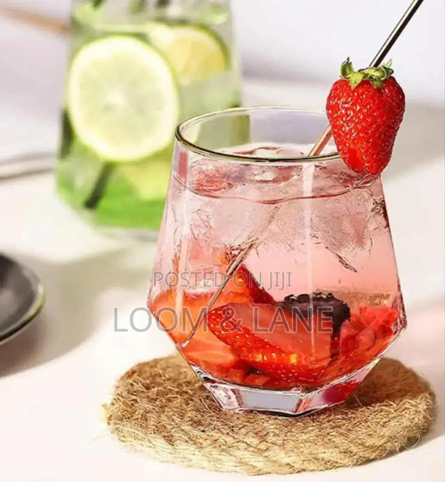6pcs 310ml Diamond Whiskey Glasses
