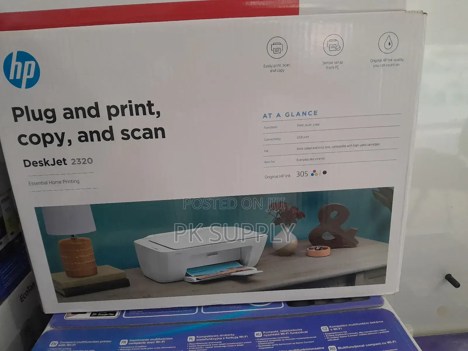 Hp Pluge and Print,Copy and Scan
