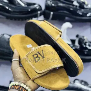 Original Brown Suede Bottega Veneta Flip Flop Push in Sandal