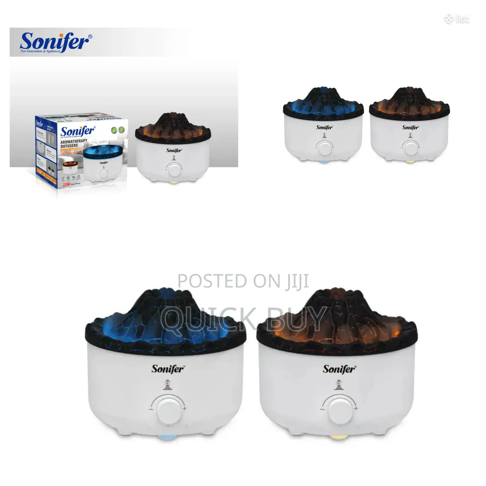 Sonifer Sf-6526 Aromatherapy Diffuser-New