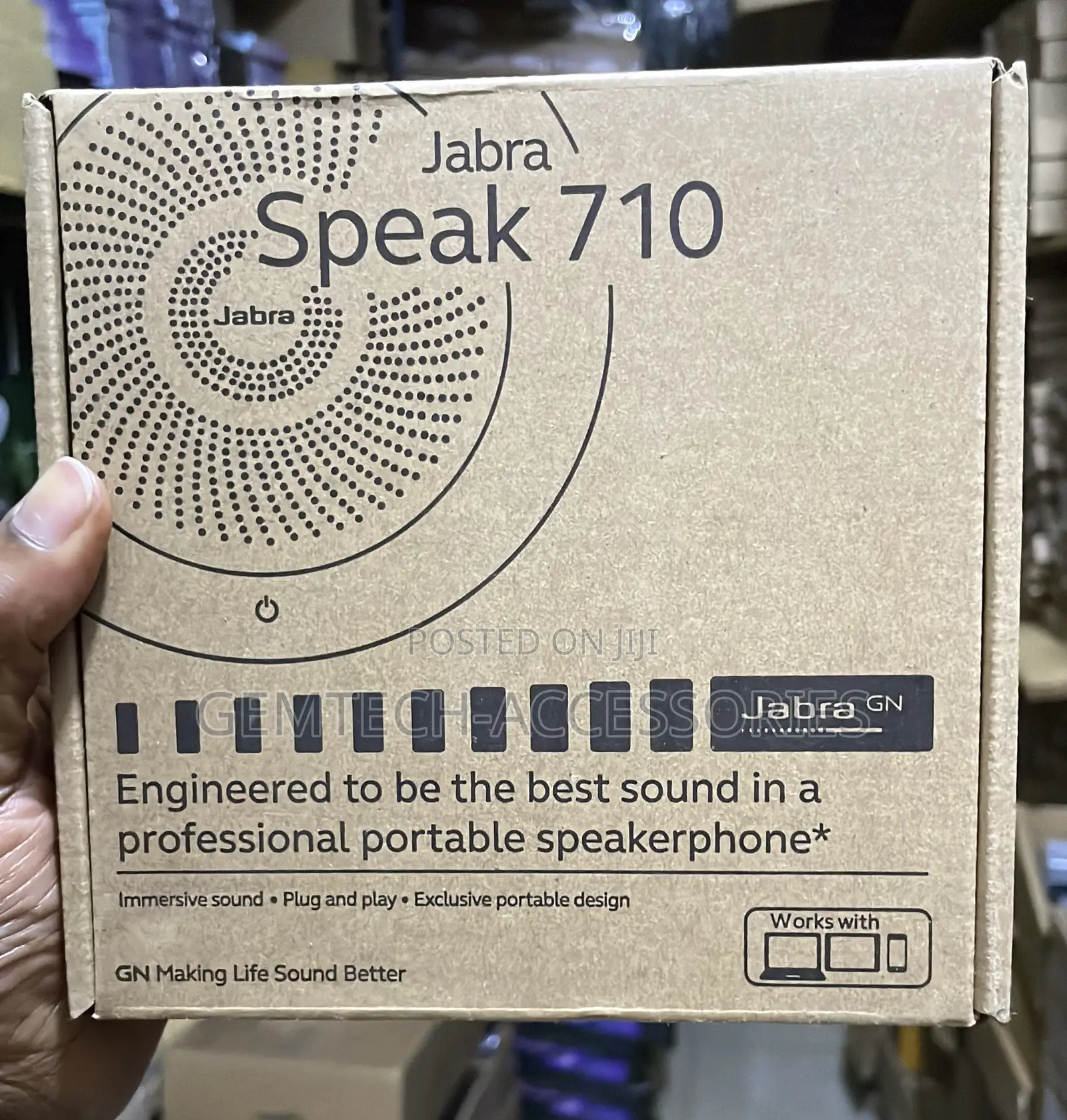 Jbra 710 Bluetooth Speaker 100ft Range