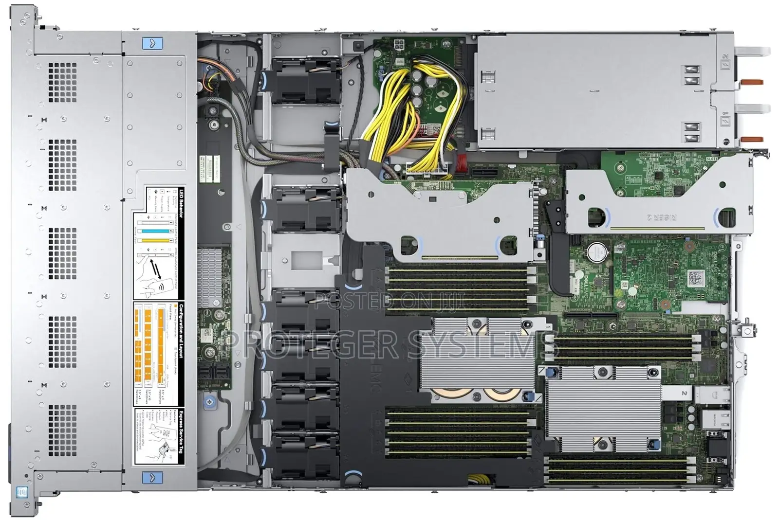 Server Dell PowerEdge R440 32GB Intel Xeon HDD+SSD 2T
