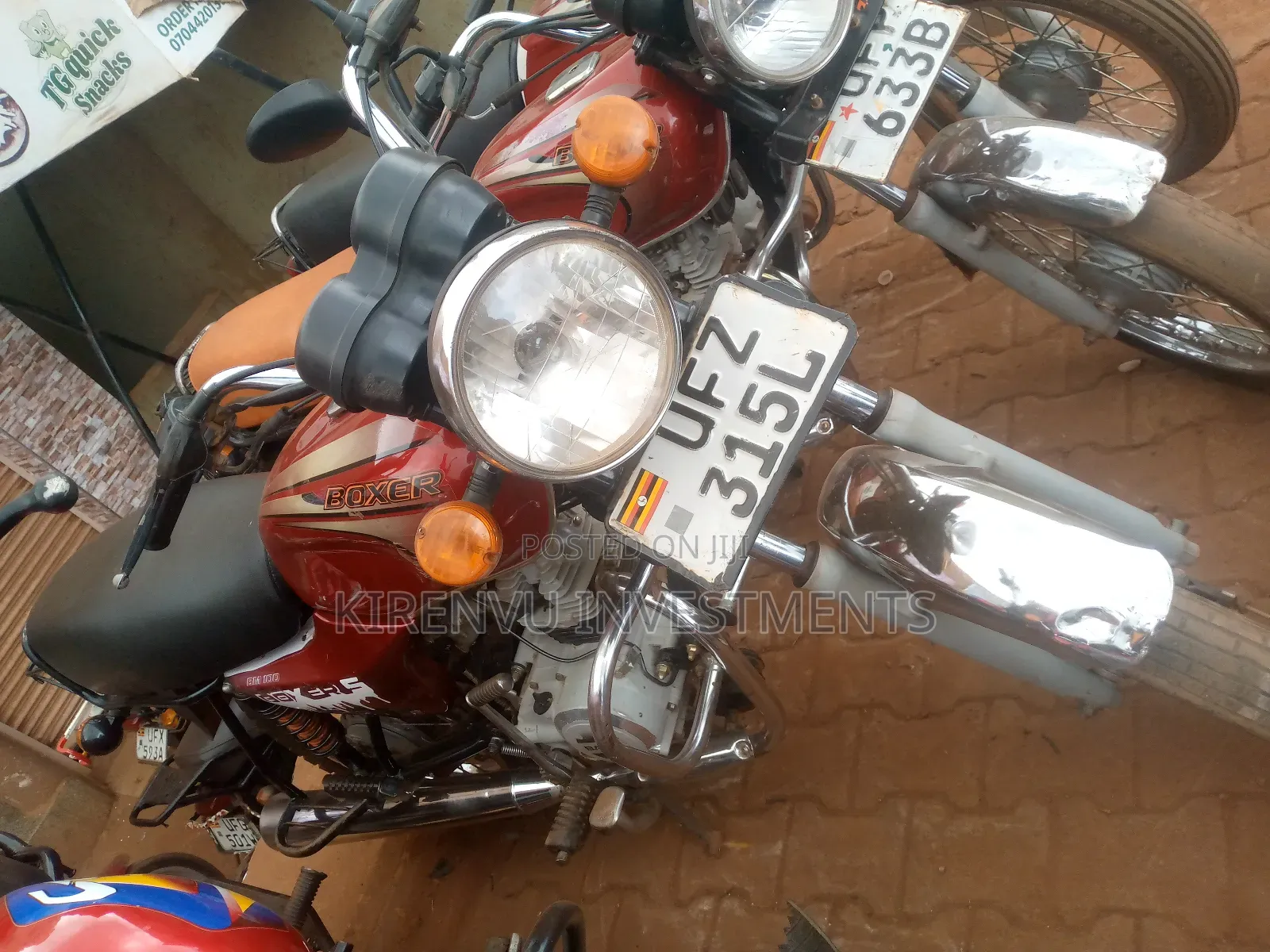 Bajaj Boxer 100 2021 Red