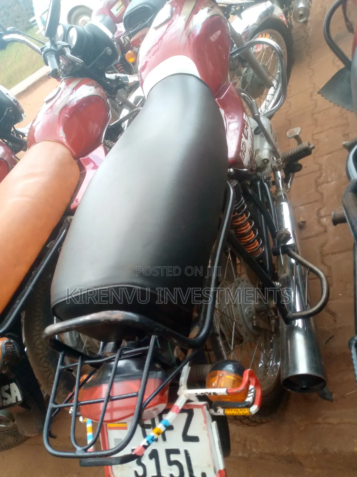 Bajaj Boxer 100 2021 Red