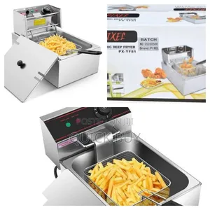 Pixel 6 Litres Commercial Deep Fryer Stainless Steel