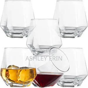 6pcs 310ml Diamond Whiskey Glasses