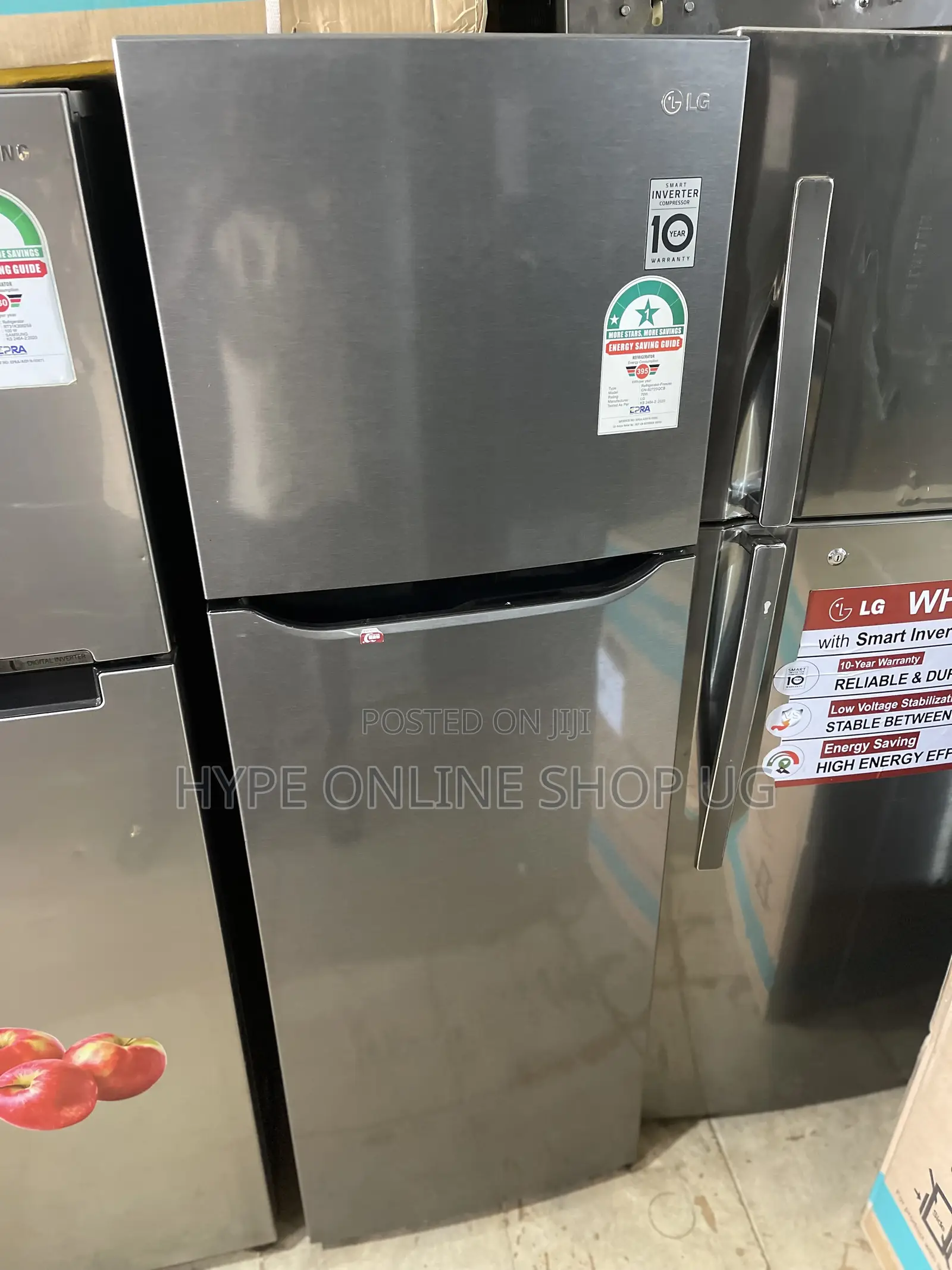 Lg Linear 272l Refrigerator Double Door