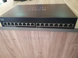 16 Port Gigabit Cisco Switch