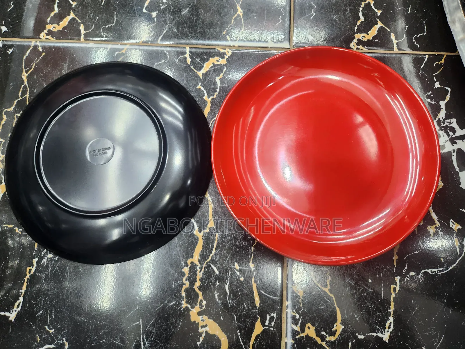 Melamine Plate Red