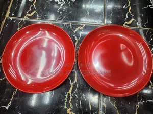 Melamine Plate Red
