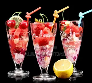 6pcs Ice Cream Glassware Set