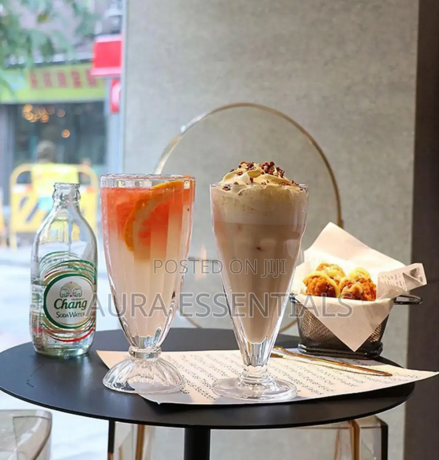 6pcs Ice Cream Glassware Set