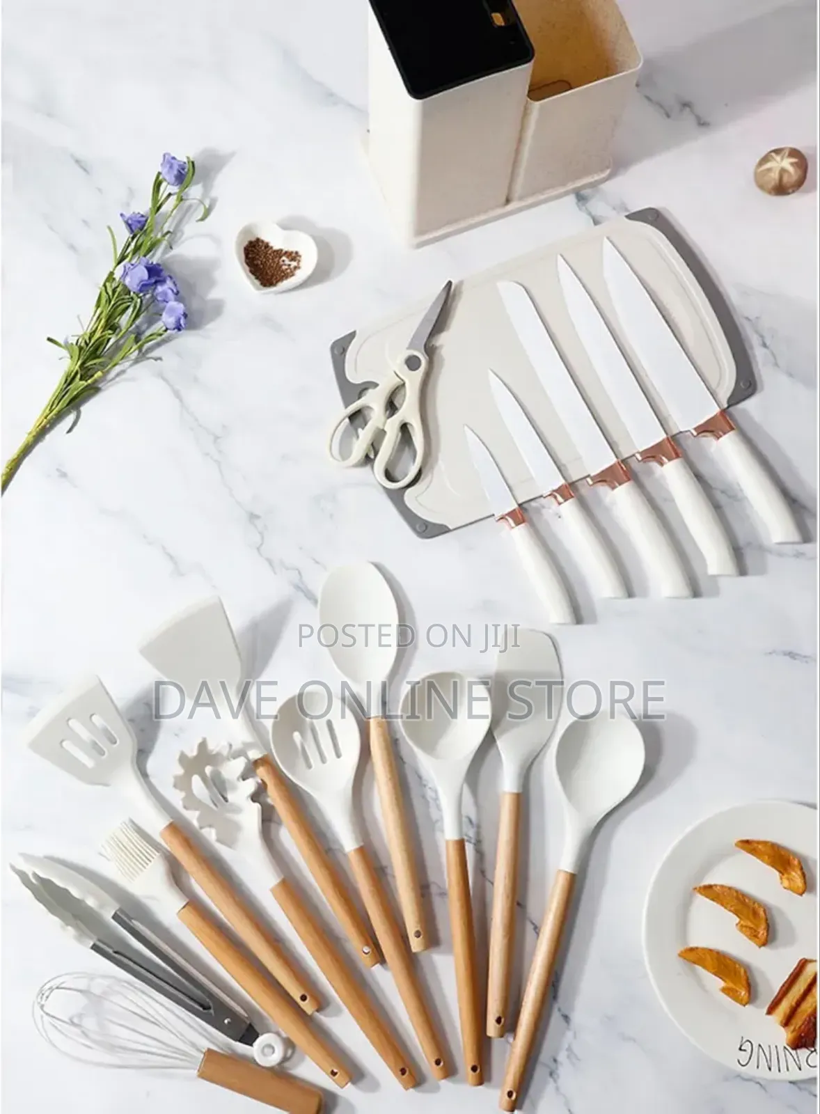 19 PCS Silicone Kitchen Utensils Non-Stick Cooking Tool