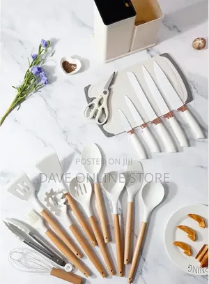19 PCS Silicone Kitchen Utensils Non-Stick Cooking Tool