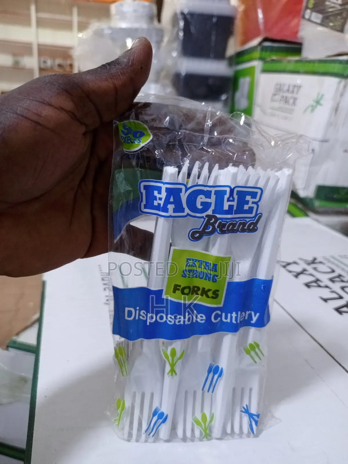 50pcs Extra Strong Disposable Forks