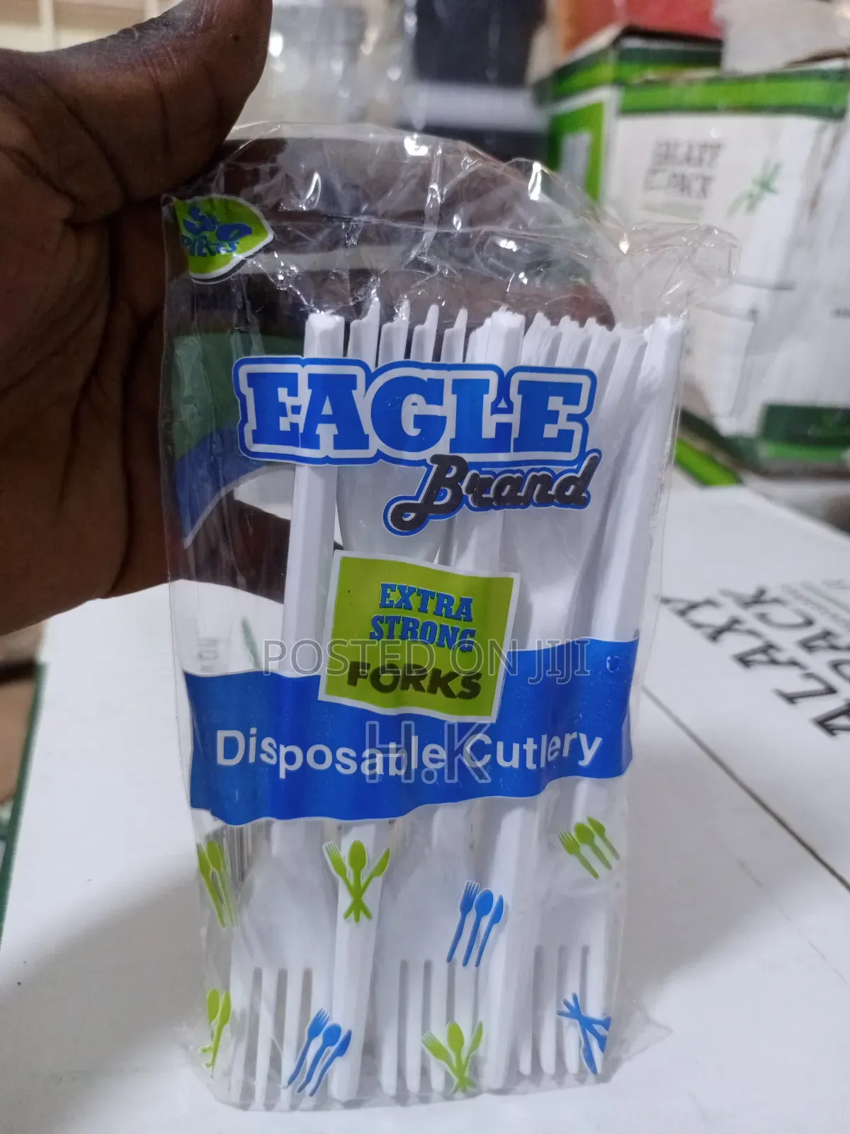 50pcs Extra Strong Disposable Forks