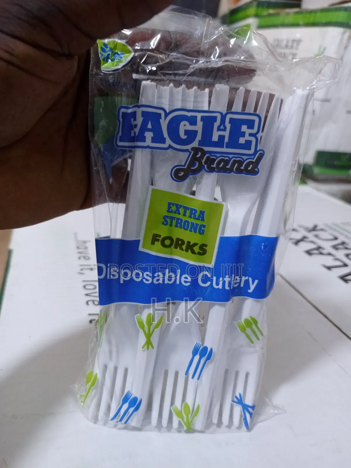 50pcs Extra Strong Disposable Forks