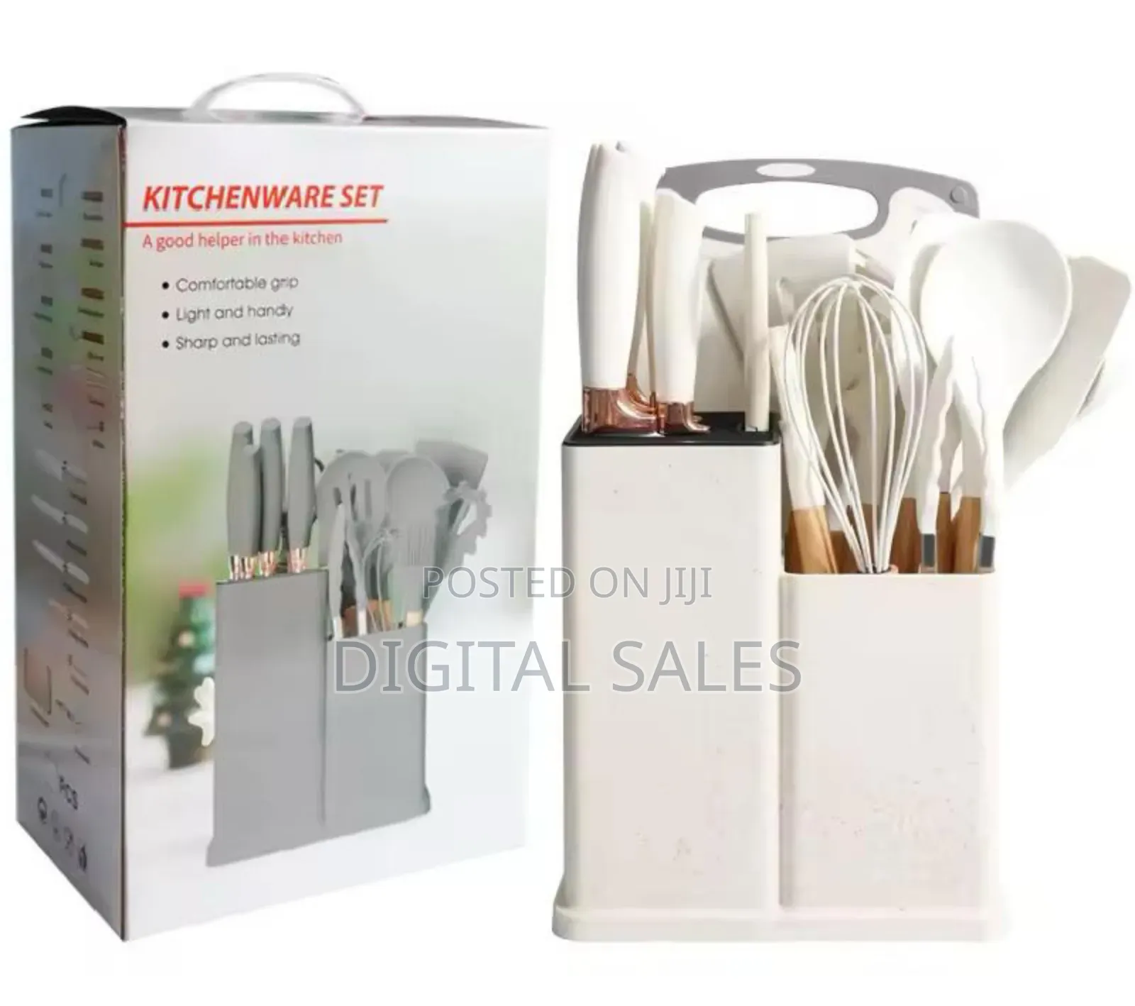 19pc Silicone Kitchenware Set