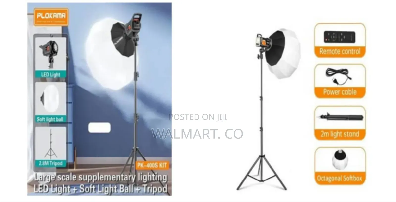 Plokama Pk-400s Video Light Kit for Photography