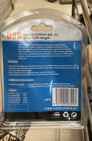 Usb to Rj45 Extender/ Mouse Extender