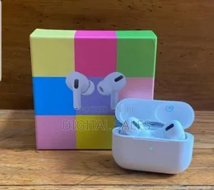 Airpods Pro Bluetooth Earbuds Wired Charging Case - White