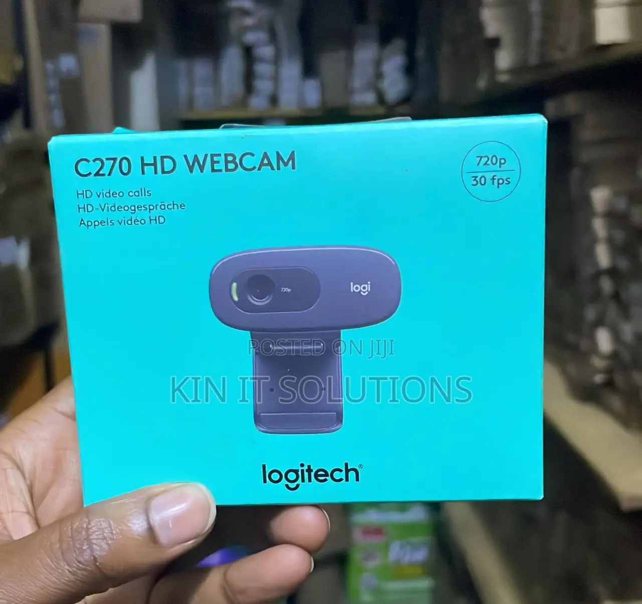 Logitech C270 Webcam.