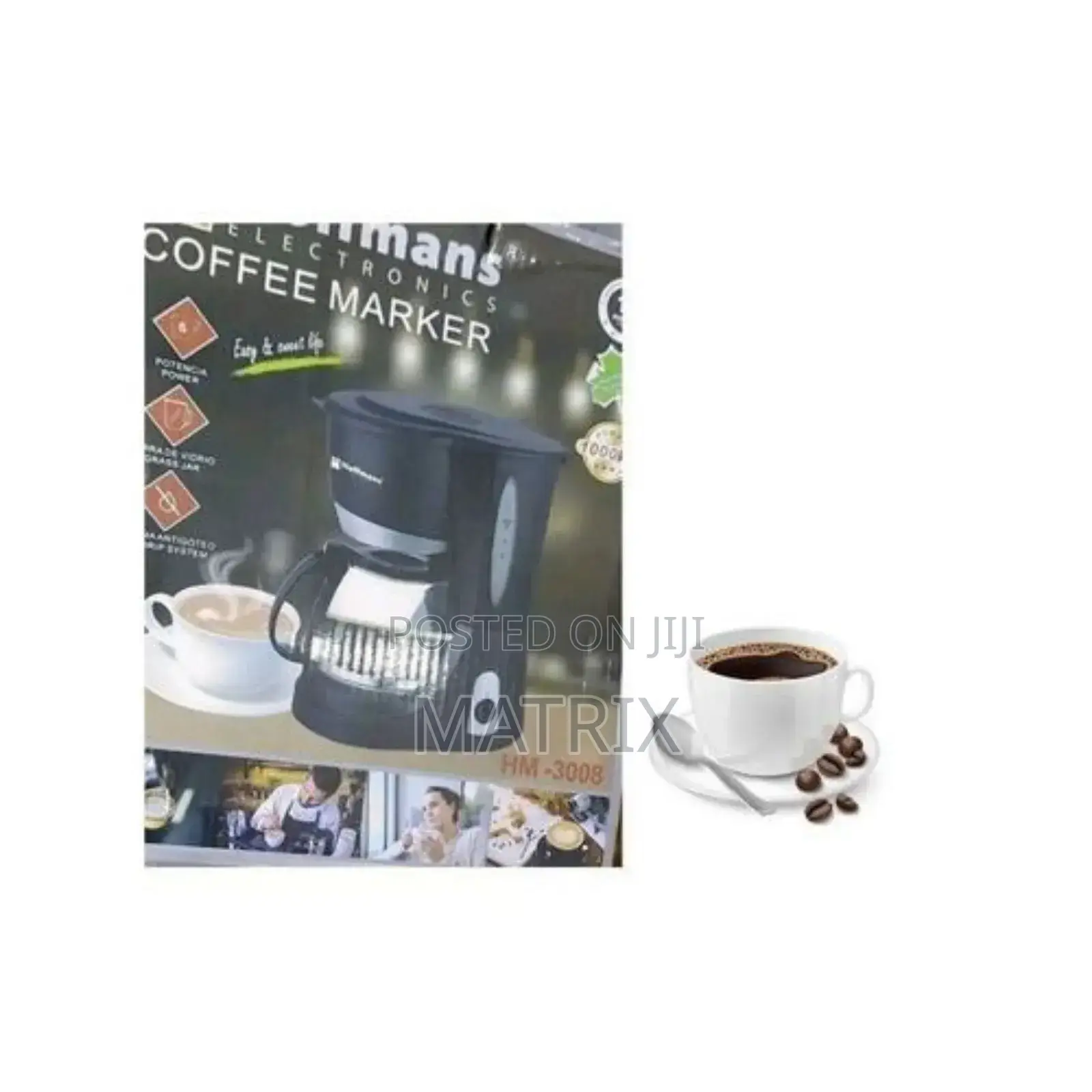 Hoffmans 6 Cups Electric Coffee Maker