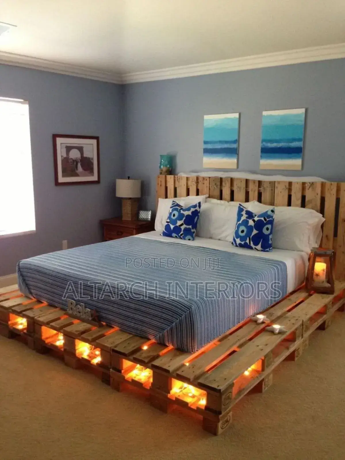 6ft Pallet Bed