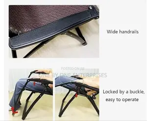 Heavy-Duty Folding Outdoor Terrace Portable Chair
.