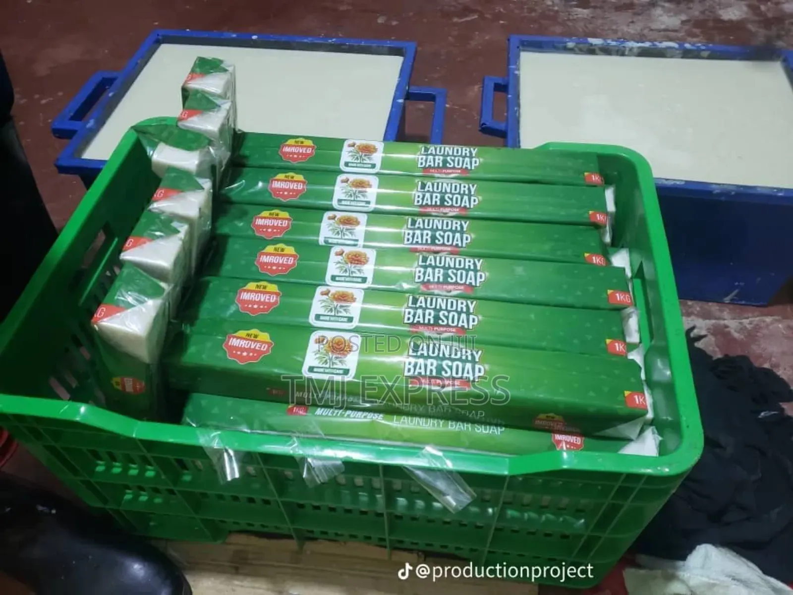 Branded 'Laundry Bar Soap' Polythene Packs